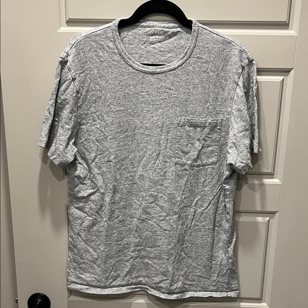 J. Crew Heather Gray Short Sleeve Tee